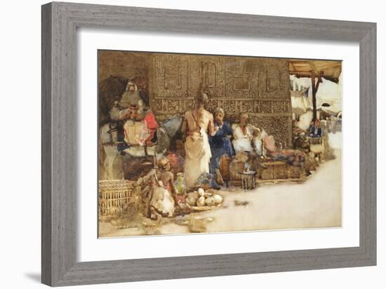 A Cairo Coffee Stall, 1881-Arthur Melville-Framed Giclee Print