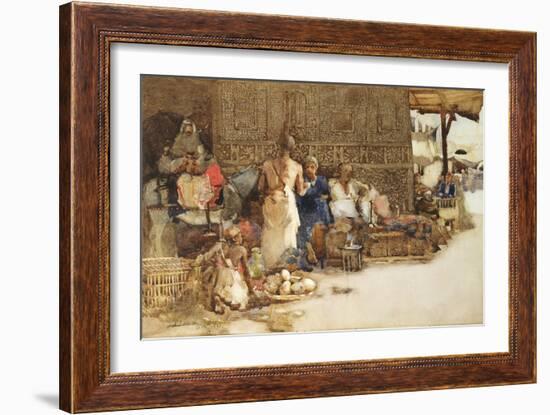 A Cairo Coffee Stall, 1881-Arthur Melville-Framed Giclee Print