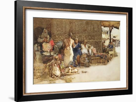 A Cairo Coffee Stall, 1881-Arthur Melville-Framed Giclee Print