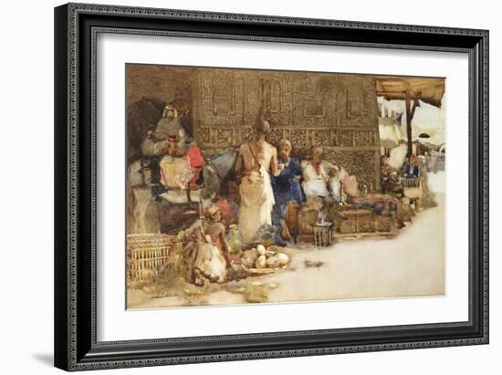 A Cairo Coffee Stall, 1881-Arthur Melville-Framed Giclee Print