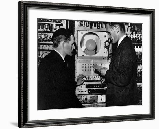 A Calculating Machine-null-Framed Photographic Print