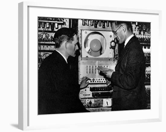 A Calculating Machine-null-Framed Photographic Print