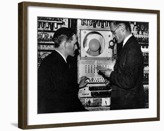 A Calculating Machine-null-Framed Photographic Print