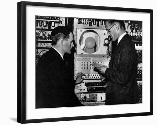 A Calculating Machine-null-Framed Photographic Print