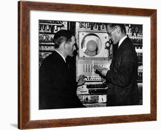 A Calculating Machine-null-Framed Photographic Print