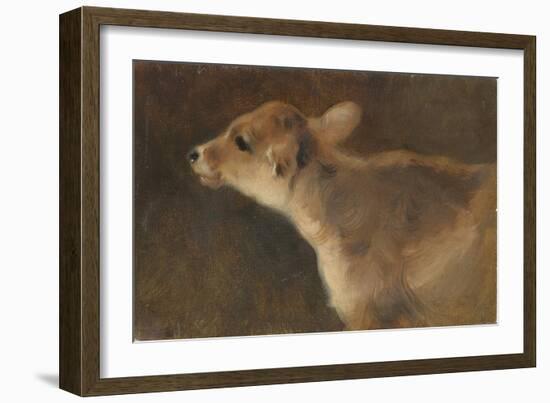 A Calf, 1879-George Wiliam Horlor-Framed Giclee Print