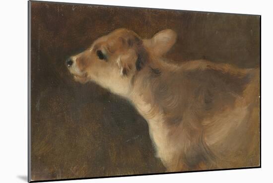 A Calf, 1879-George Wiliam Horlor-Mounted Giclee Print