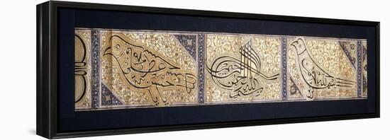 A Calligraphic Scroll, C.1878-9-null-Framed Premier Image Canvas