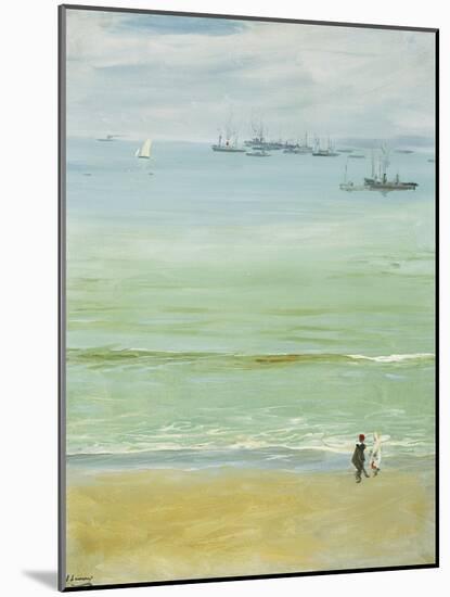 A Calm Day, Tangier Bay-Sir John Lavery-Mounted Giclee Print