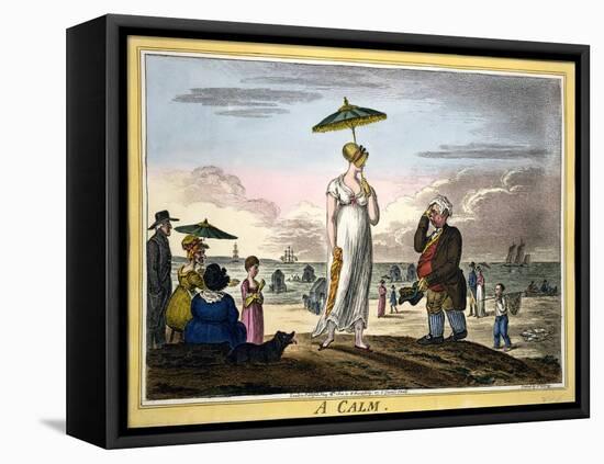 A Calm, Pub. H Humphrey, London, 1810-James Gillray-Framed Premier Image Canvas