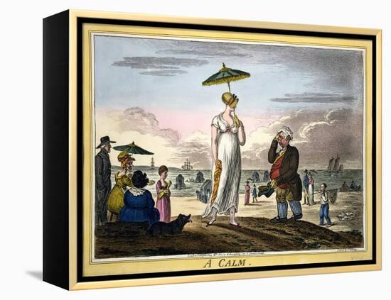 A Calm, Pub. H Humphrey, London, 1810-James Gillray-Framed Premier Image Canvas