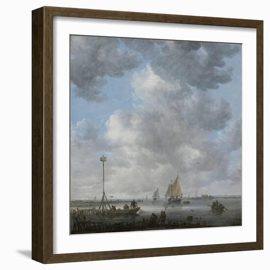 A Calm-Jan Van Goyen-Framed Giclee Print