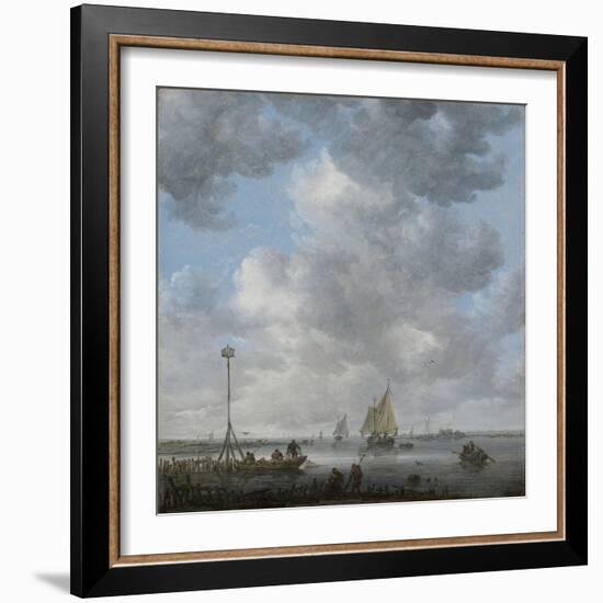 A Calm-Jan Van Goyen-Framed Giclee Print