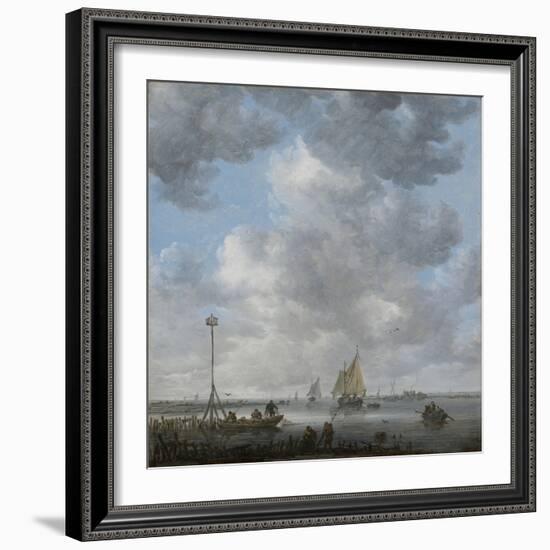 A Calm-Jan Van Goyen-Framed Giclee Print