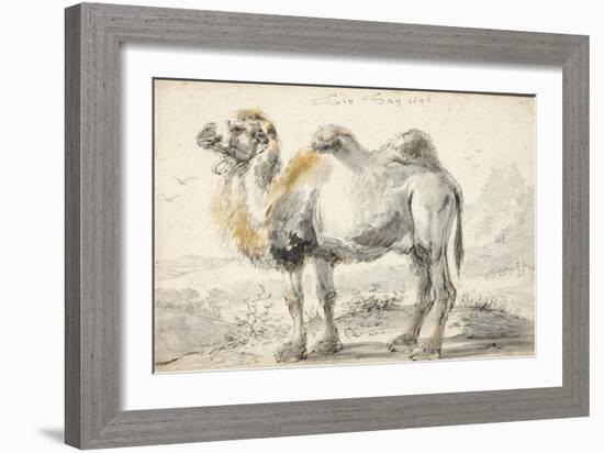 A Camel-Cornelis Saftleven-Framed Giclee Print