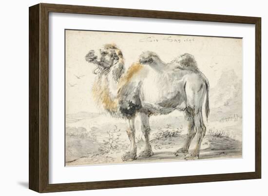 A Camel-Cornelis Saftleven-Framed Giclee Print