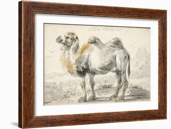 A Camel-Cornelis Saftleven-Framed Giclee Print