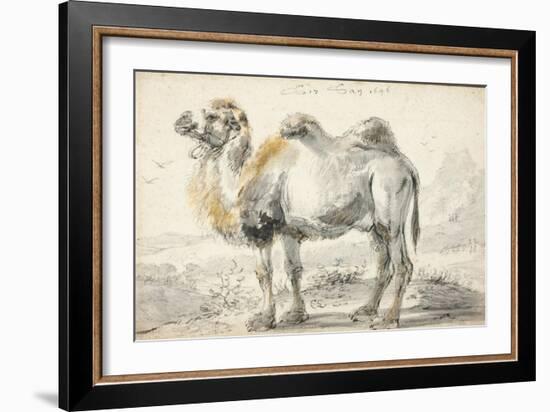 A Camel-Cornelis Saftleven-Framed Giclee Print