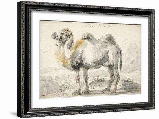 A Camel-Cornelis Saftleven-Framed Giclee Print