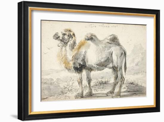 A Camel-Cornelis Saftleven-Framed Giclee Print