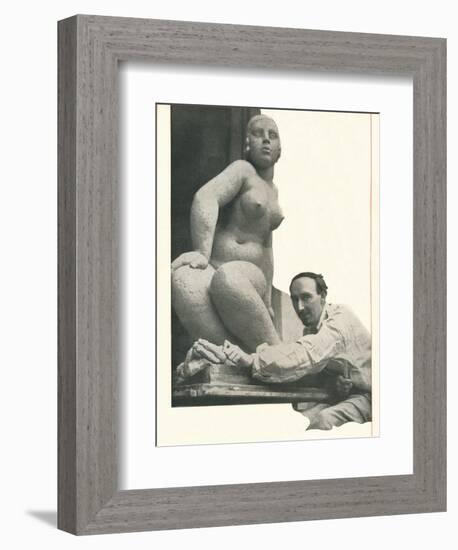 A cameo by Frank Dobson Booth's Has The Magic of Pygmalion-Unknown-Framed Photographic Print