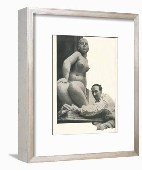 A cameo by Frank Dobson Booth's Has The Magic of Pygmalion-Unknown-Framed Photographic Print