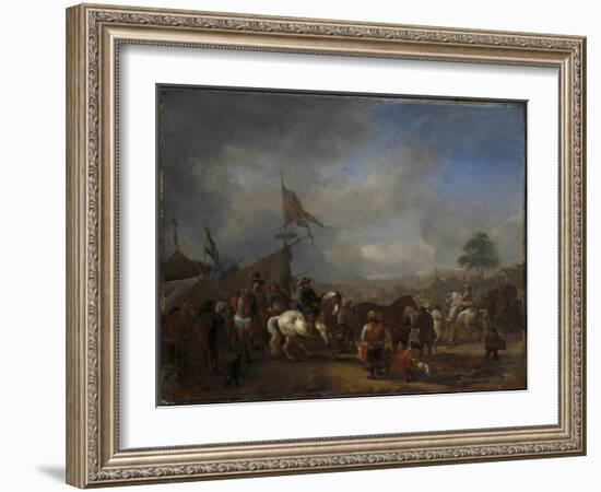 A Camp-Philips Wouwerman-Framed Art Print