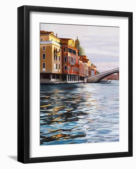 A Canal in Venice-Helen J. Vaughn-Framed Giclee Print