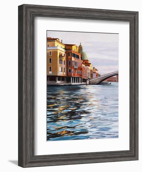 A Canal in Venice-Helen J. Vaughn-Framed Giclee Print