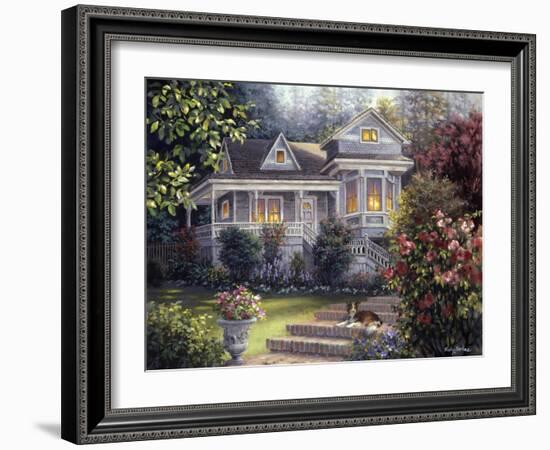 A Canine Sanctuary-Nicky Boehme-Framed Giclee Print