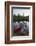 A Canoe Dock on the Cold Stream in the Northern Forests, Maine-Jerry & Marcy Monkman-Framed Photographic Print