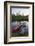 A Canoe Dock on the Cold Stream in the Northern Forests, Maine-Jerry & Marcy Monkman-Framed Photographic Print