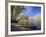 A Canoe rests on the banks of he Connecticut River in Maidstone, Vermont, USA-Jerry & Marcy Monkman-Framed Photographic Print