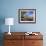 A Canoe rests on the banks of he Connecticut River in Maidstone, Vermont, USA-Jerry & Marcy Monkman-Framed Photographic Print displayed on a wall