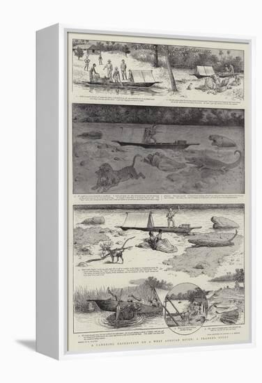 A Canoeing Expedition on a West African River, a Trader's Story-William Ralston-Framed Premier Image Canvas