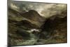 A Canyon, 1878-Gustave Doré-Mounted Giclee Print