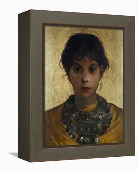 A Capri Witch, 1884-85-Marianne Stokes-Framed Premier Image Canvas