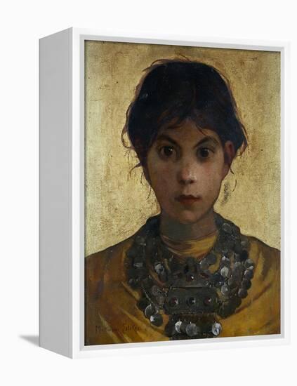 A Capri Witch, 1884-85-Marianne Stokes-Framed Premier Image Canvas