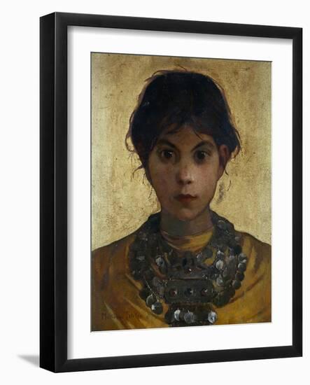 A Capri Witch, 1884-85-Marianne Stokes-Framed Giclee Print