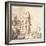 A Capriccio of a Venetian Palace Overlooking a Piazza with an Obelisk-Canaletto-Framed Giclee Print