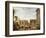 A Capriccio View of Rome, 1743-Giovanni Paolo Pannini-Framed Giclee Print