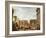 A Capriccio View of Rome with the Colosseum, the Arch of Constantine, 1743-Giovanni Paolo Pannini-Framed Giclee Print