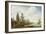A Capriccio View of the Port of Antwerp-Jan Karel Donatus Van Beecq-Framed Giclee Print