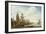 A Capriccio View of the Port of Antwerp-Jan Karel Donatus Van Beecq-Framed Giclee Print