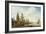 A Capriccio View of the Port of Antwerp-Jan Karel Donatus Van Beecq-Framed Giclee Print