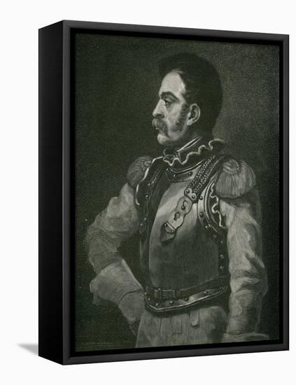 A Carbineer-Théodore Géricault-Framed Premier Image Canvas