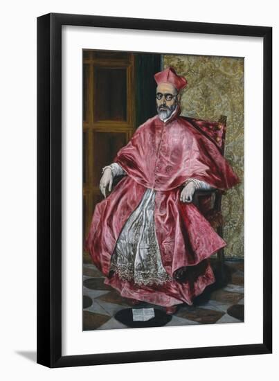 A Cardinal, c.1601-El Greco-Framed Giclee Print