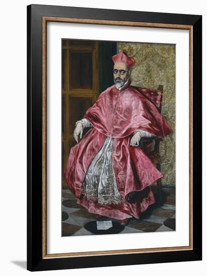 A Cardinal, c.1601-El Greco-Framed Giclee Print