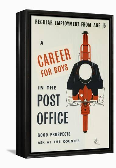 A Career for Boys in the Post Office-null-Framed Stretched Canvas