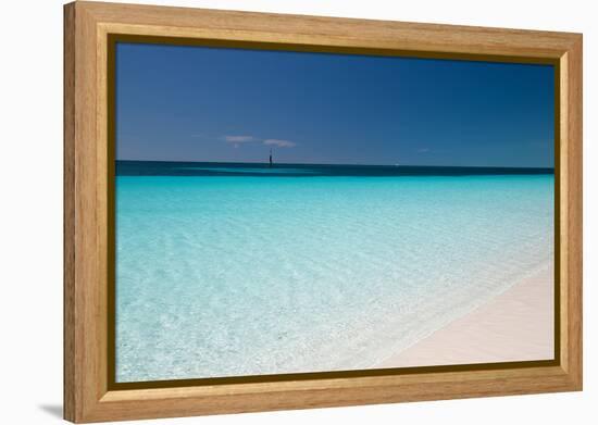 A Caribbean Beach in Cuba's Cayo Largo-Alex Saberi-Framed Premier Image Canvas